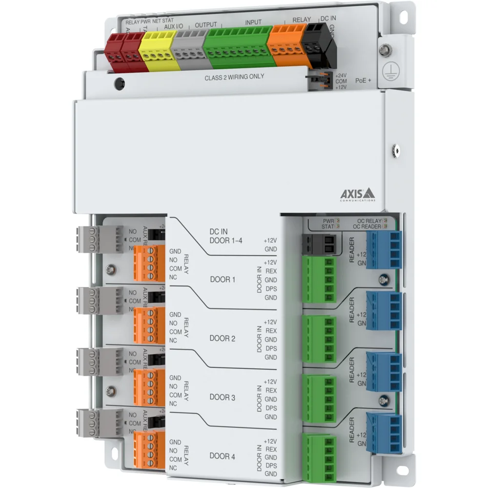 AXIS A1710-B COMPACT DOOR CONTROLLER, 4 DOORS, 8 OSDP READERS AND LOCKS