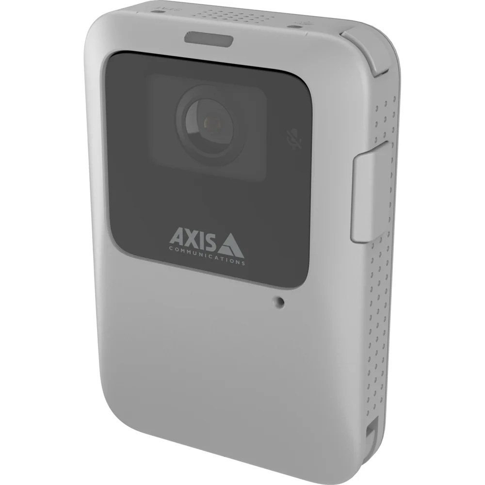 AXIS W111 GRAY BODY WORN CAMERA, LIGHTWEIGHT, VIDEO AND AUDIO RECORDING