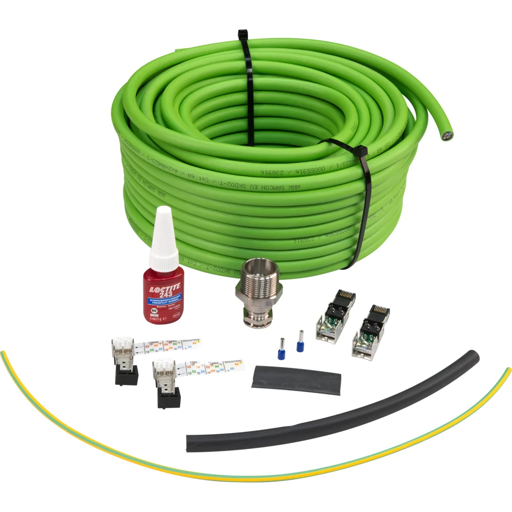 SKD02-T CABLE KIT 95m ARMOURED NETWORK CABLE FOR EXPLOSION PROTECTED CAMERA
