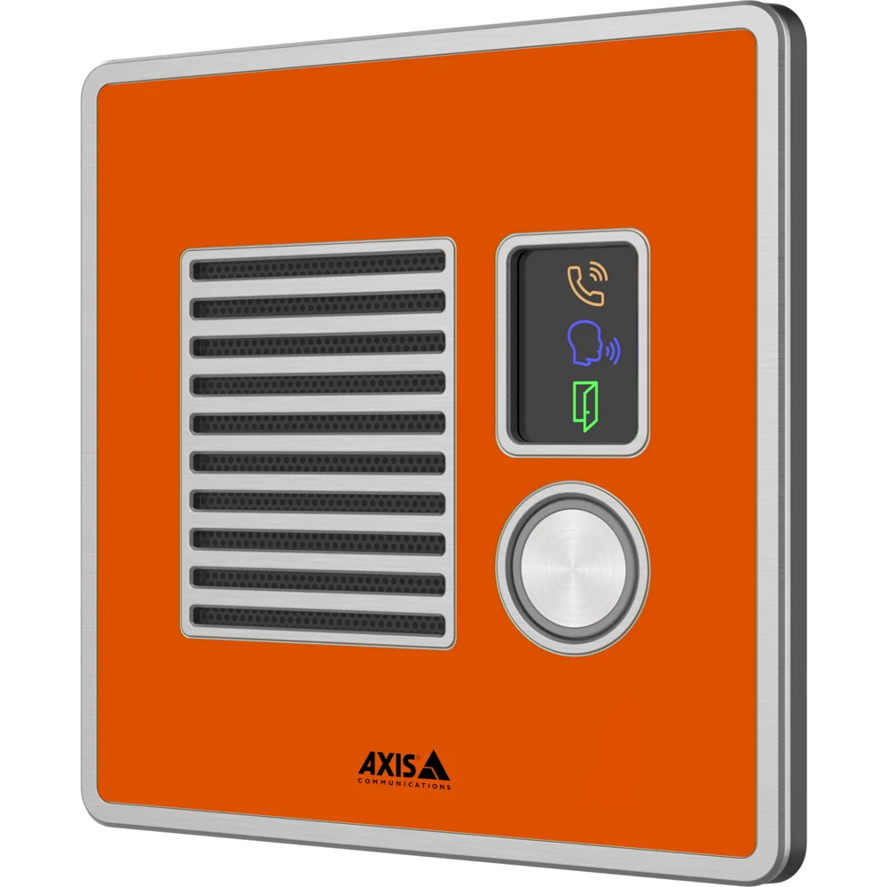 AXIS I7010-VE SAFETY ROBUST INTERCOM FOR HIGH SEC ENVIRONMENTS, 92DB SPL
