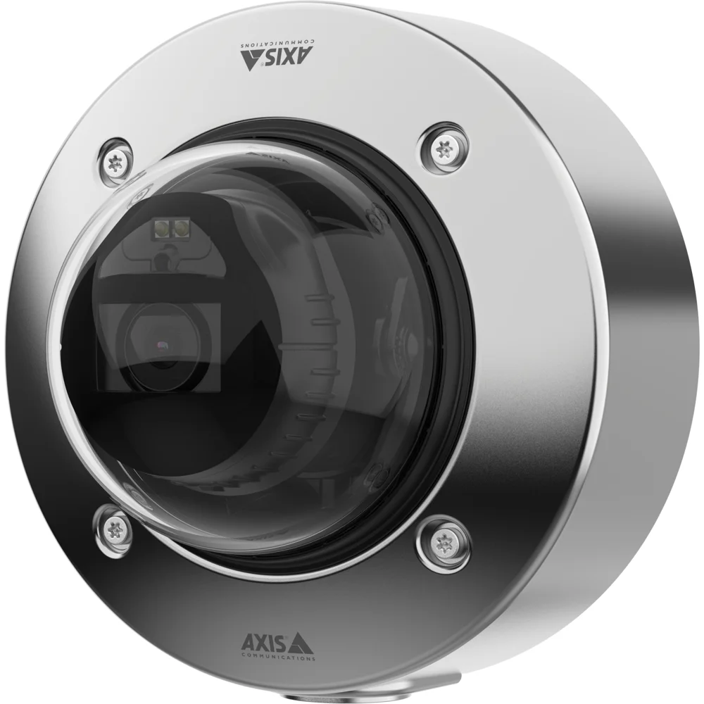 AXIS P3268-SLVE 8MP ADV FIXED DOME MARINE CERTIFIED WITH IR, 3-8MM LENS,