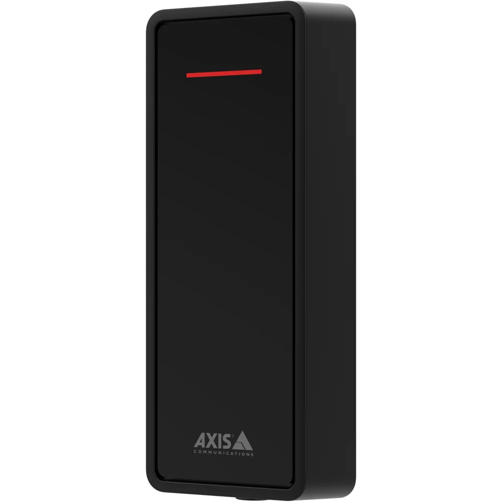 AXIS A4030-E READER SUPPORTS SMART RFID, 13.56MHZ, SLIM MULLION DESIGN