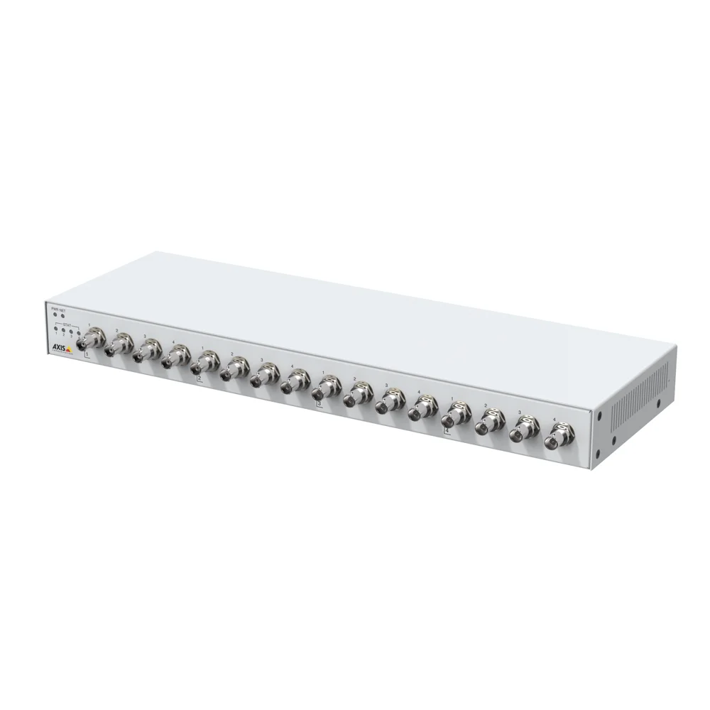 AXIS M7116 16 CHANNEL VIDEO ENCODER, PTZ CONTROL, 30FPS