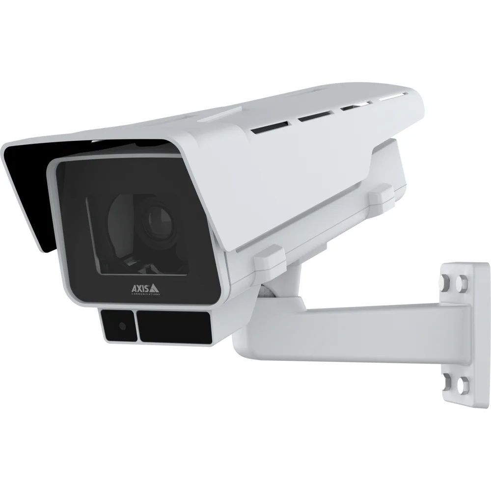 AXIS P1388-LE 4K/8MP OUTDOOR FIXED BOX, 3.9-10MM VF LENS, DLPU, WDR, LIGHTFINDER,850NM IR