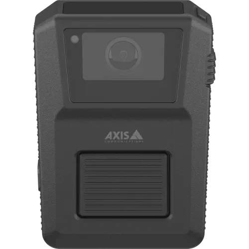 AXIS W120 BODY WORN CAM, BLACK, INBUILT LTE, WIFI, BLUETOOTH,5P
