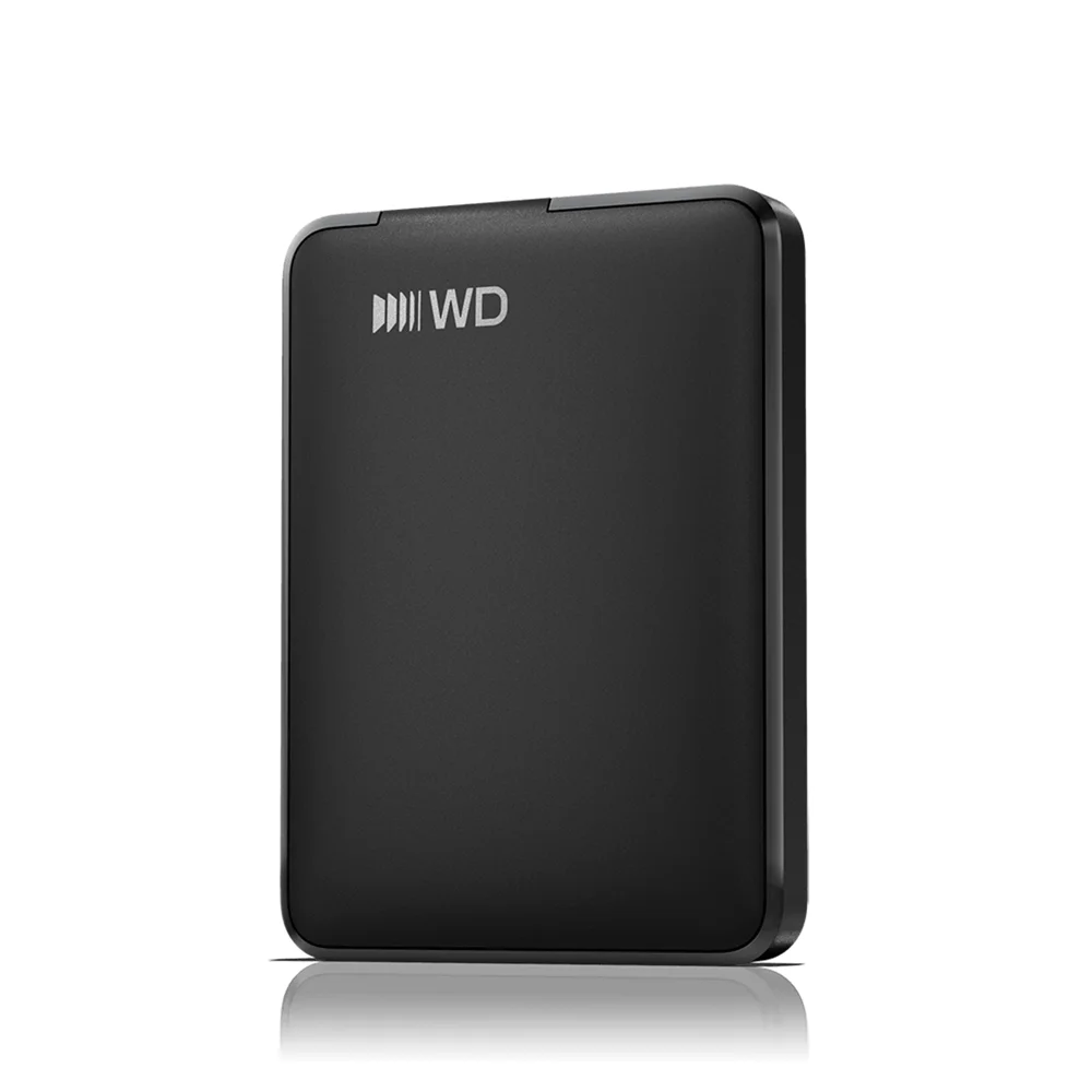 Western Digital WD Elements Portable (USB-C) - 6TB Portable External Hard Drive - Slim Durable Black Plug & Play for Windows 10+ 3-Year Limited Warran