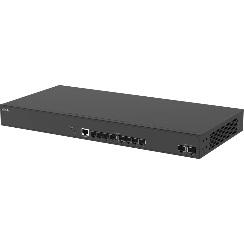 AXIS D8308 FIBER SWITCH, 8X SFP PORTS, NO POE