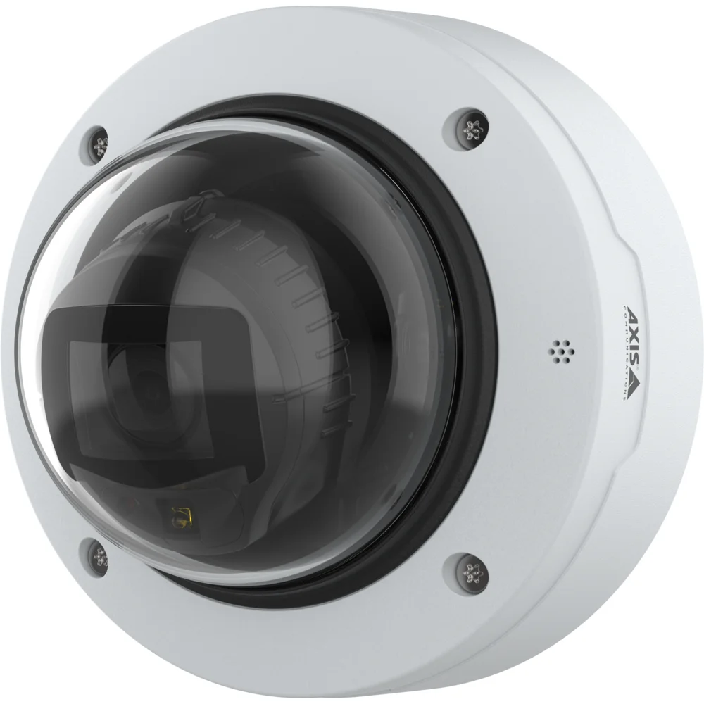 AXIS P3287-LV 5MP AI INDOOR DOME, AUDIO SENSOR, 3.0-8.5MM VF LENS, IR, WDR