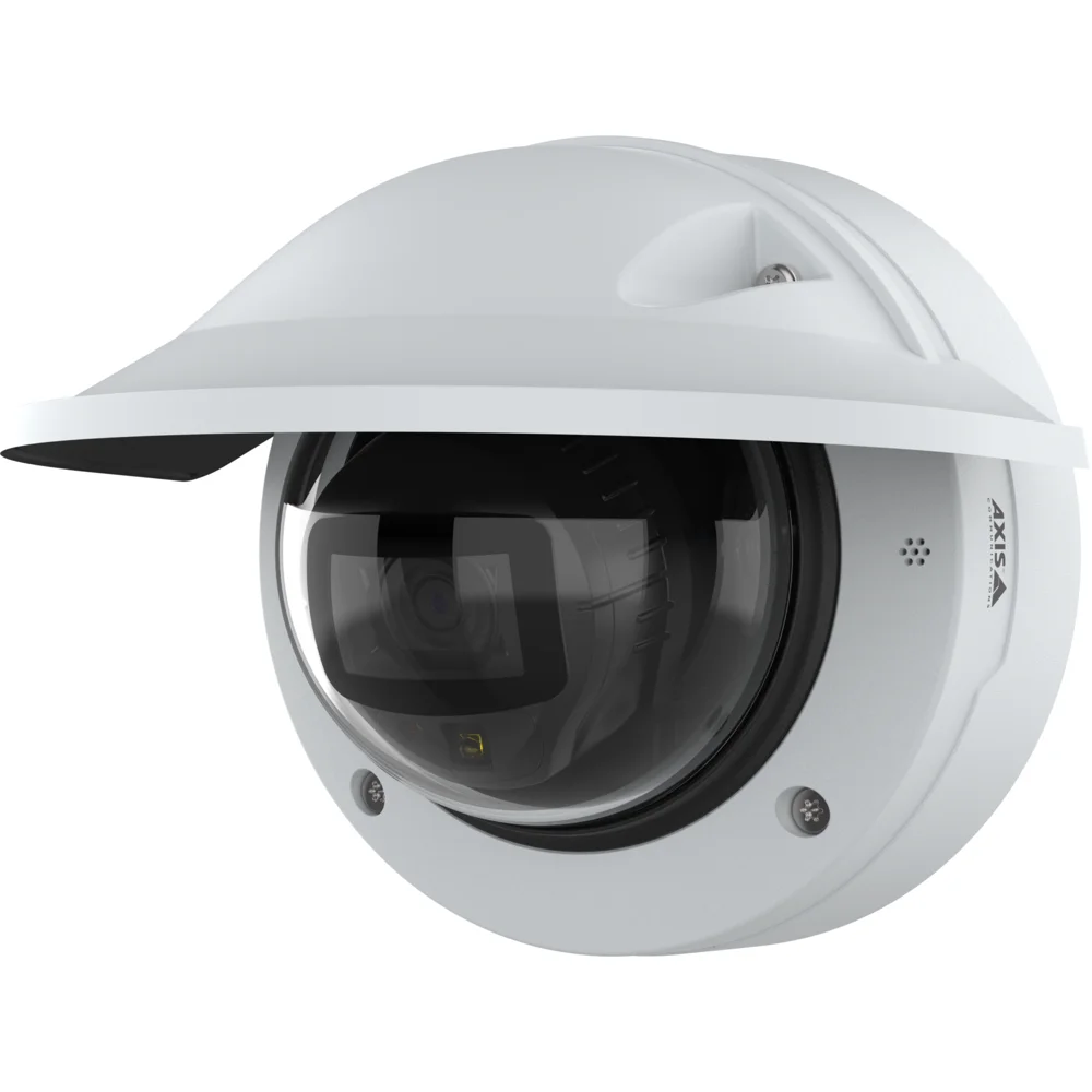 AXIS P3288-LVE 8MP AI OUTDOOR DOME, AUDIO SENSOR, 4.4-14.6MM VF LENS, IR, WDR