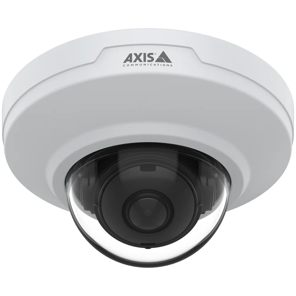 AXIS M3086-V 4MP INDOOR DOME, 2.4MM FIXED LENS, DLPU, WDR