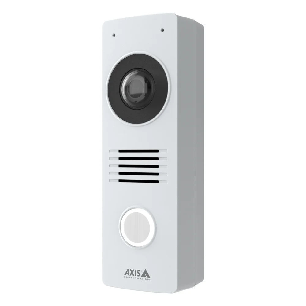 AXIS I8116-E WHITE 5MP NETWORK VIDEO INTERCOM, TWO-WAY COMMS, REMOTE ENTRY