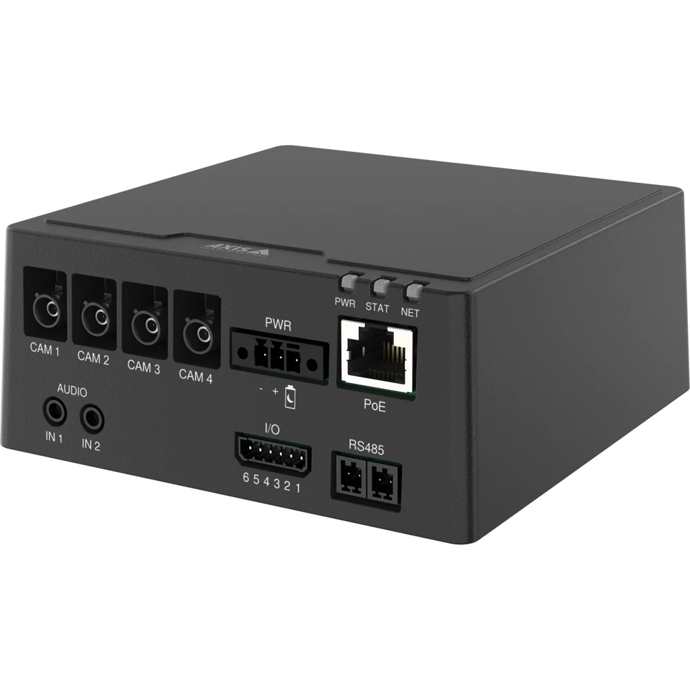 AXIS F9114-R MKII 4 CHANNEL MAIN UNIT, 2X AUDIO IN FOR F SERIES